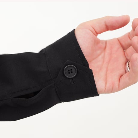 Black Zip Blouson