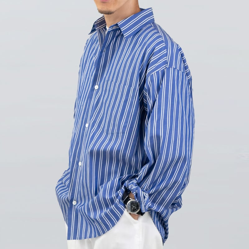 Blue Stripe Shirt | So