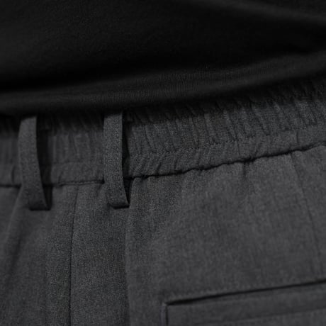 Grey Tuck Pants