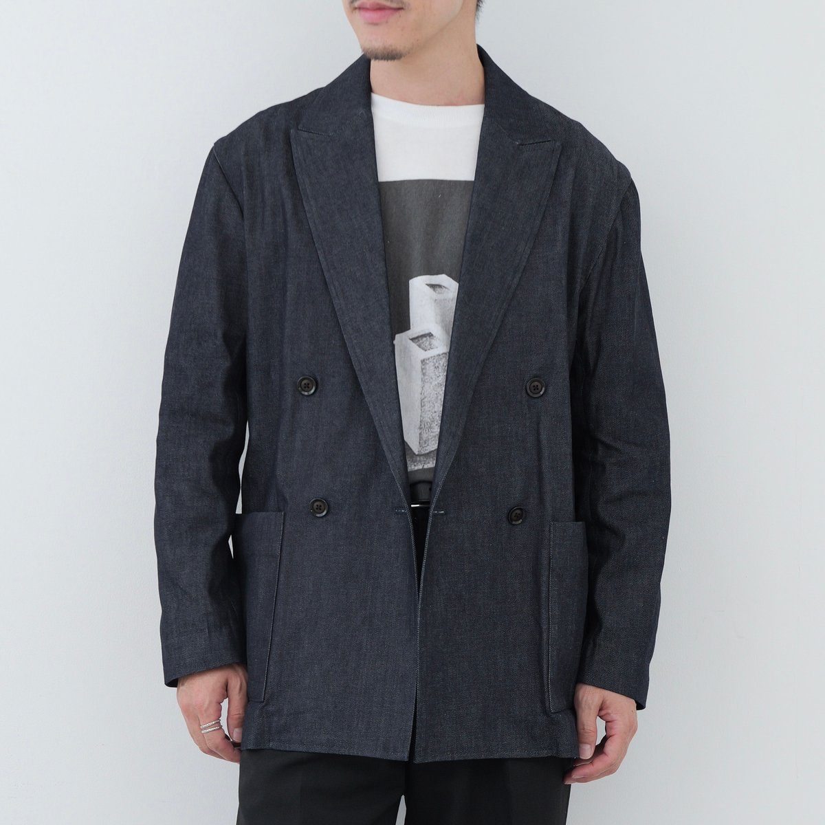 SO　デニムダブルテーラードジャケット　D2ジャケット Denim Double Jacket | So