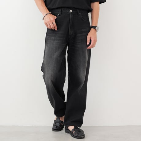 新品　So Black Fade Denim サイズL 大山シュン 新品 So Black Fade Denim サイズL 大山シュン So｜大人に似合う