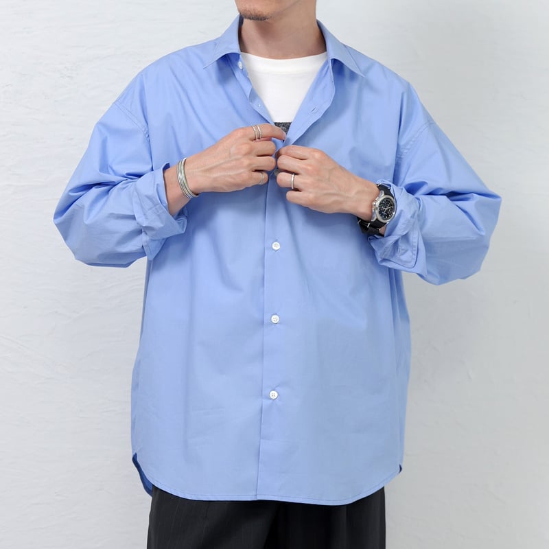 Futsu-no-Blue Shirts | So 大山シュン Blue Standard Shirt | So