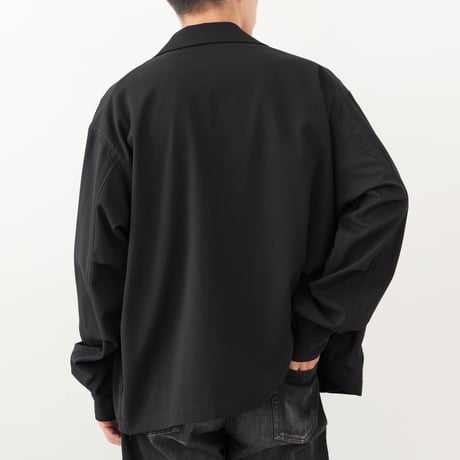 Black Zip Blouson