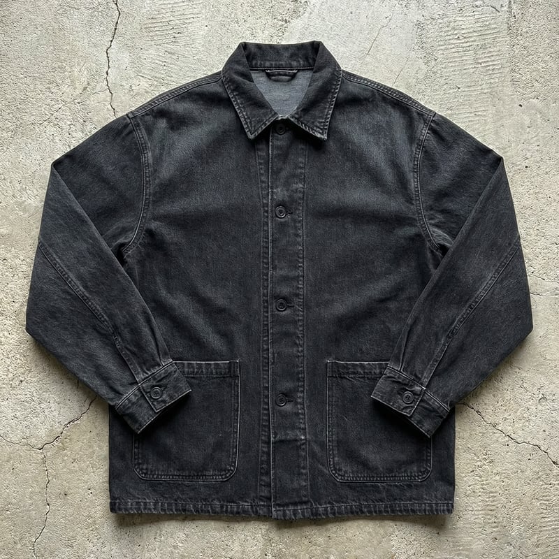 Black Fade Denim Jacket | So