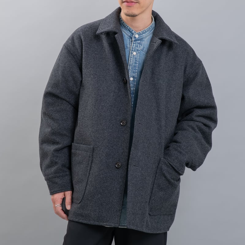 専用 YAECA melton wool coverall jacket 専用 YAECA melton wool coverall jacket - メルカリ