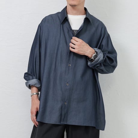 Denim Over Shirt