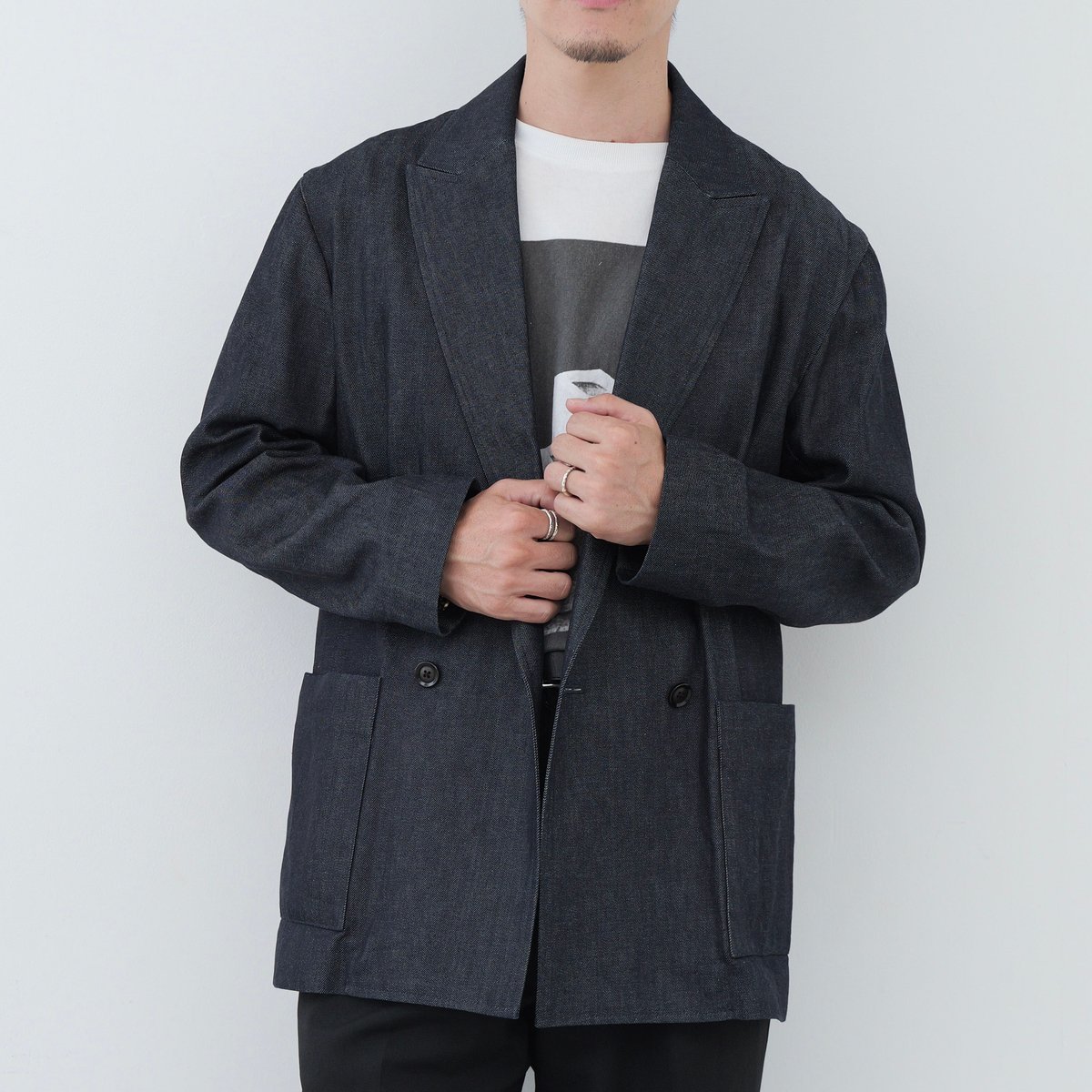 Denim Double Jacket | So