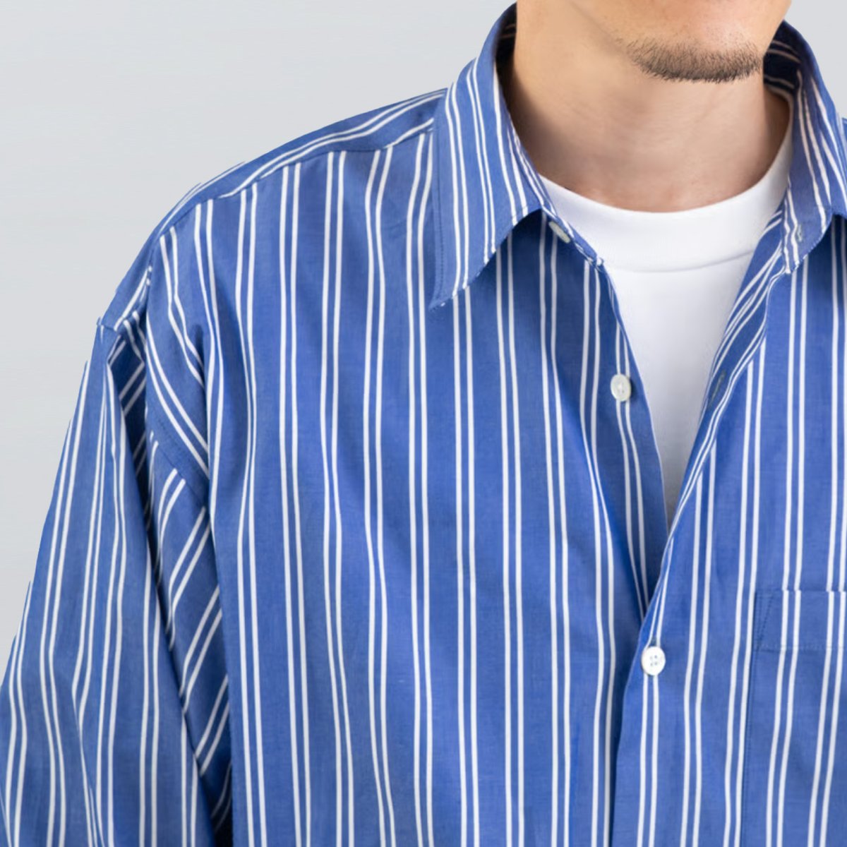 Blue Stripe Shirt | So