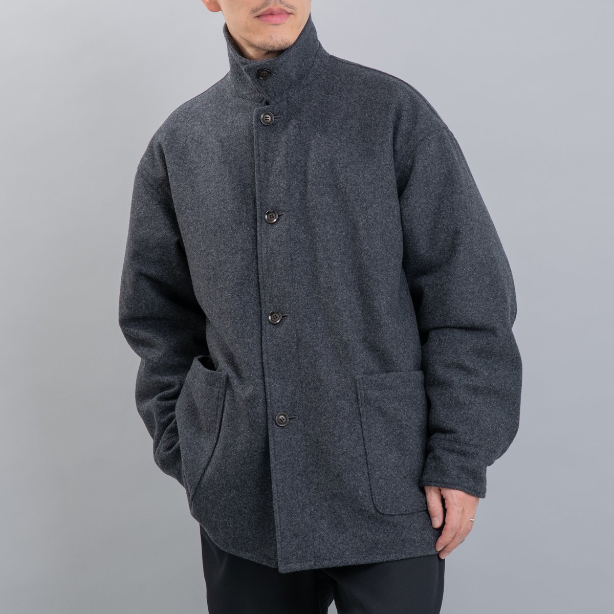 Wool coverall -nakawata- | So｜大人の「フツーの服」専門店