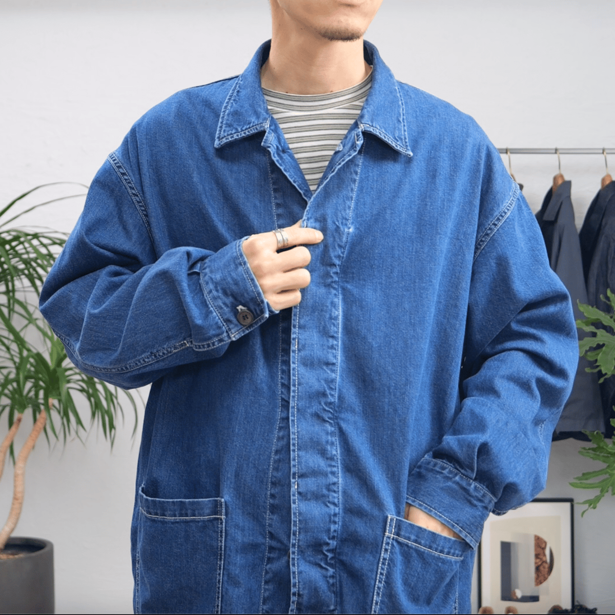 完売商品大山シュンSo Denim Hiyoku Coverall XL Denim 