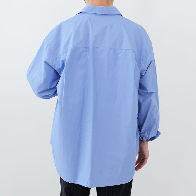 SO Futsu-no-Blue Shirts M 大山シュン コットンナイロン SO Futsu-no-Blue Shirts M 大山シュン コットンナイロン - メルカリ