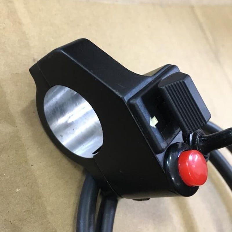 ハーレー用 超小型集中ハンドルスイッチ 1インチハンドルバー用 配線 