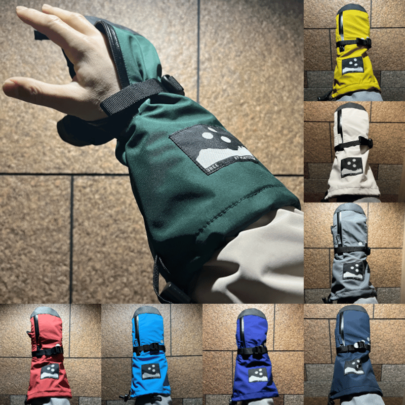 手の出るグローブ🥊オーバーミトンタイプ 【ウェアの袖に被せて使え