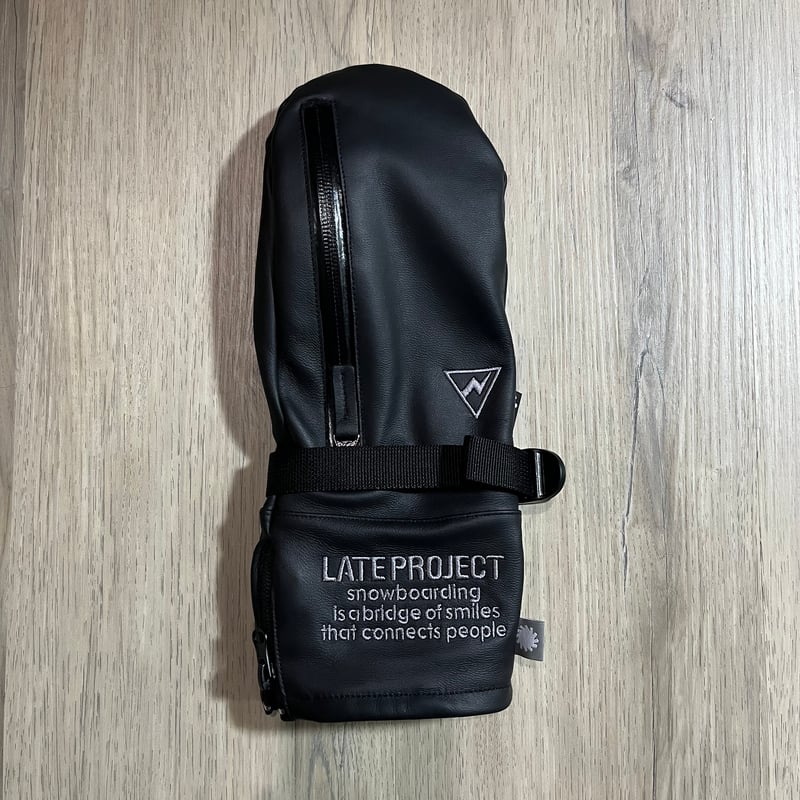 ミトンタイプ⚡️手の出るレイトコラボグローブ【山羊革⚡️中綿