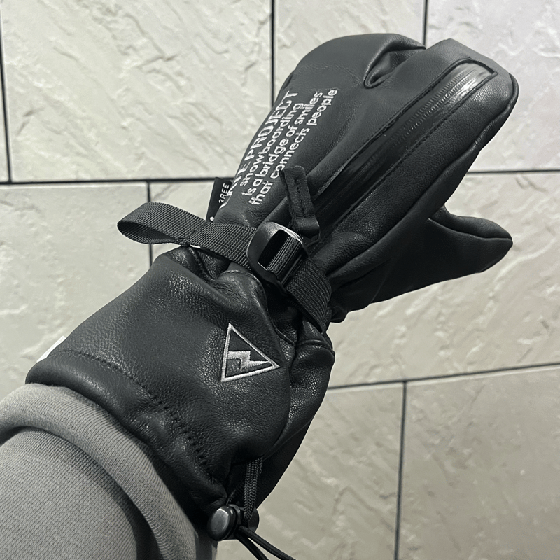 手の出るレザーグローブ🥊オーバーロブスタータイプ【山羊革⚡️中綿