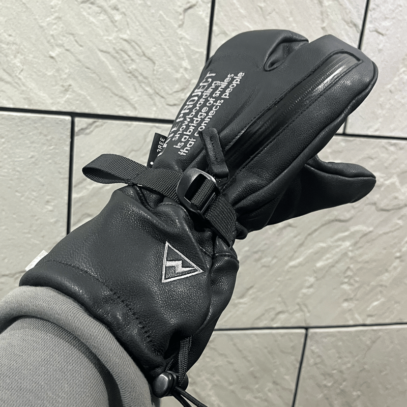 手の出るレザーグローブ🥊オーバーロブスタータイプ【山羊革⚡️中綿