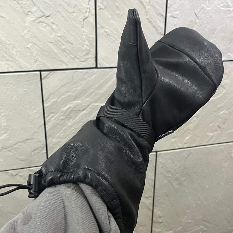 手の出るレザーグローブ 🥊オーバーミトン【山羊革⚡️中綿なし】2