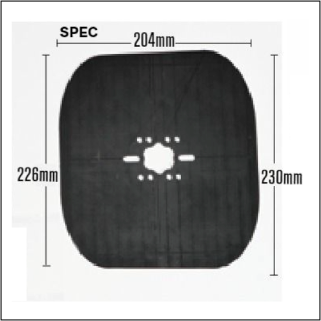OJK MOTION ASSIST PLATE - 2枚セット OJK オージェイケープレート MOTION ASSIST PLATE 01 モーション