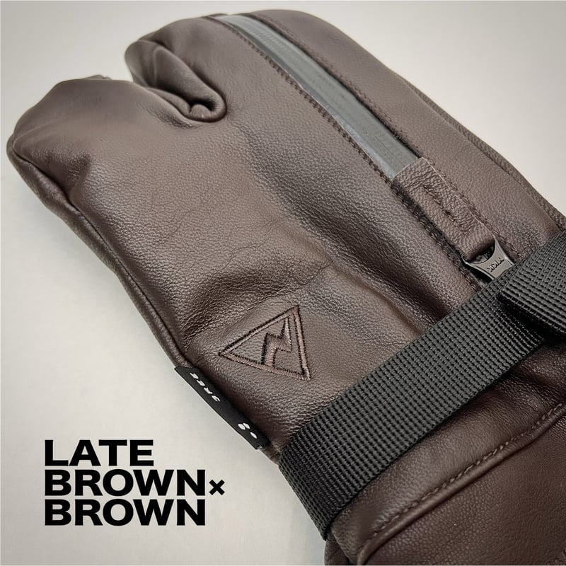 クローバーデザイン　新品未使用 手の出るレザーグローブ🥊オーバーロブスタータイプ【山羊革⚡️中綿