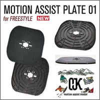 OJK PLATE【MOTION ASSIST PLATE 01】 MA-01 for FREESTYLE　オージェイケープレート　モーションアシストプレート