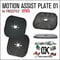 OJK PLATE【MOTION ASSIST PLATE 01】 MA-01 for FREESTYLE　オージェイケープレート　モーションアシストプレート