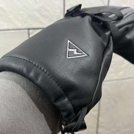 手の出るレザーグローブ 🥊オーバーミトン【山羊革⚡️中綿なし】2ウェイタイプ・ウェアの袖に被せても入れても使えます