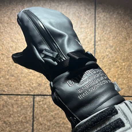 手の出るレザーグローブ🥊ミトンタイプ【山羊革⚡️中綿なし】