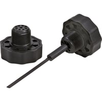 NorTrac 3/4" NPT ブリーザ キャップ レベルゲージ付