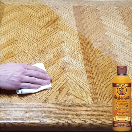 ハワード HOWARD Feed-N-Wax 16oz 木製品用ワックス