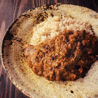 焦がしニンニクとスモークハラペーニョのキーマカレー *甘辛* 単品