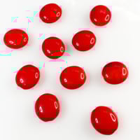 ヴィンテージビーズ／レッド