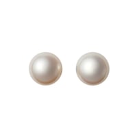パールピアス　ホワイト　12-13mm