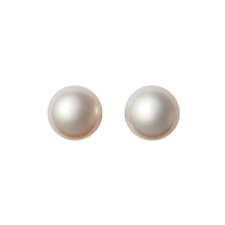 パールピアス　ホワイト　12-13mm