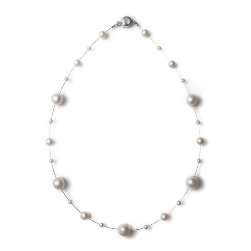 ロードG様。ナバホパール、ホワイトハーツ ネックレス 43cm ナバホパール ネックレス（5mm/24inch）｜HARPO(ハルポ)｜Ron Herman