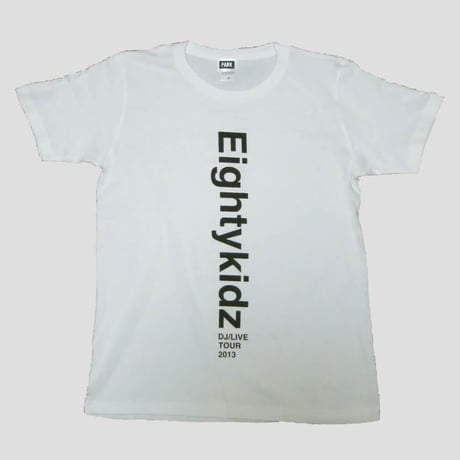 80KIDZ - DJ/LIVE TOUR 2013 Tee (white)