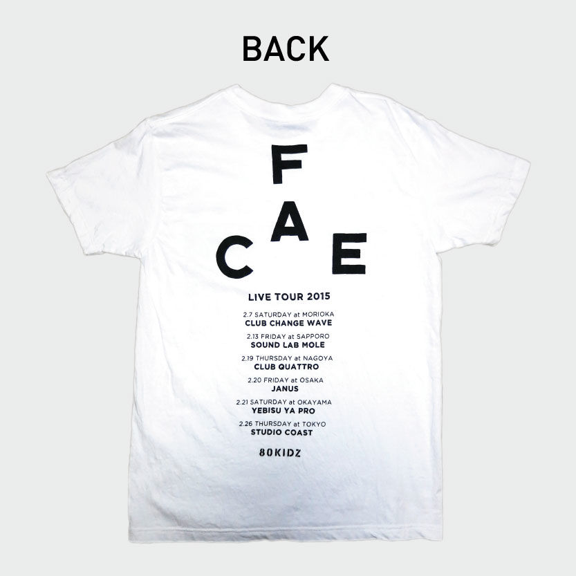 80KIDZ - LIVE TOUR 2015 Tee (white) | PARK SHOP