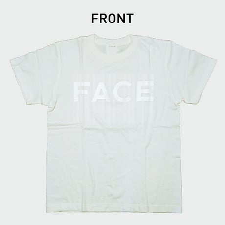 80KIDZ - FACE カバーアート Tee (white/white)