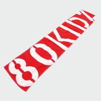 80KIDZ - LOGO マフラータオル (red)