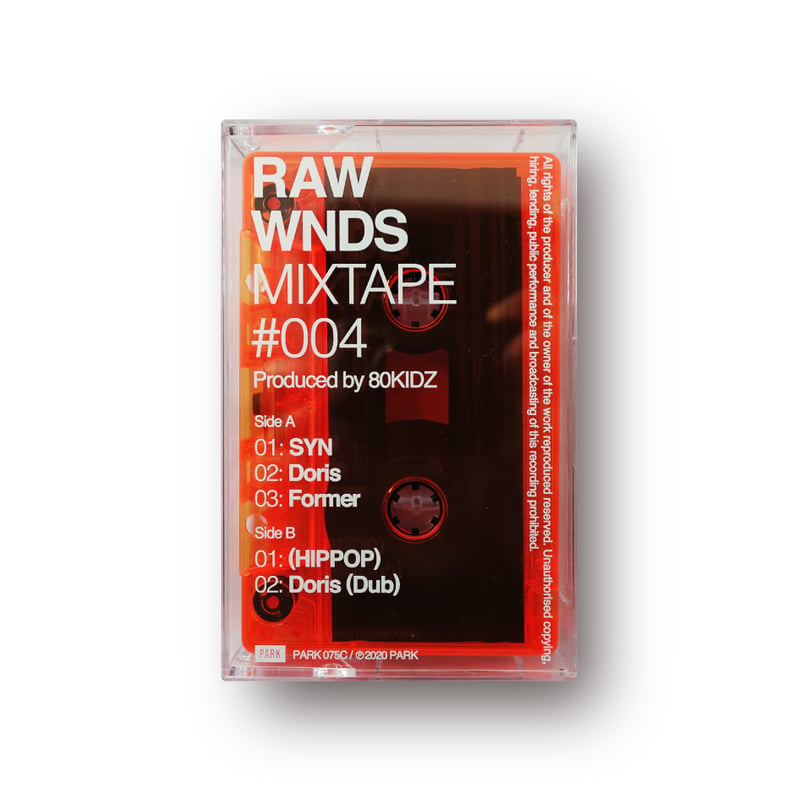 80KIDZ - RAW WNDS MIXTAPE #004 (Cassette Tape) 