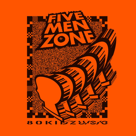80KIDZ x U/S/O x WATANABE STUDIO - Long Sleeve Tee "Five Men Zone"