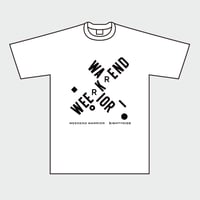 80KIDZ - Weekend Warrior カバーアート Tee (white)