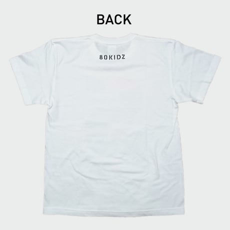 80KIDZ - ５ カバーアート Tee (white)