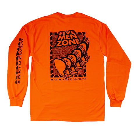 80KIDZ x U/S/O x WATANABE STUDIO - Long Sleeve Tee "Five Men Zone"
