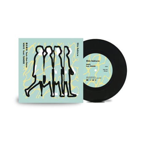 Shin Sakiura - 旅の途中 feat. Kan Sano / WAVE feat. TENDRE (7" Vinyl)