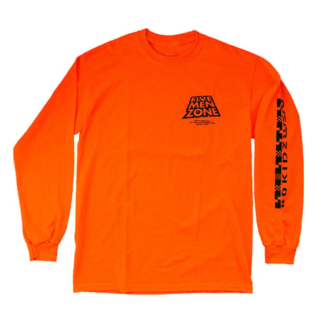 80KIDZ x U/S/O x WATANABE STUDIO - Long Sleeve Tee "Five Men Zone"