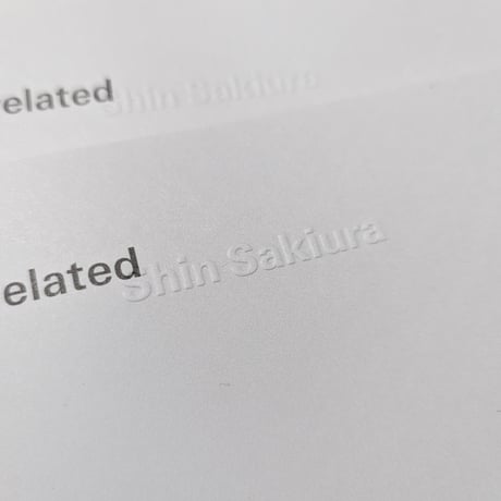 Shin Sakiura - Unrelated Issue #1 (Photozine)