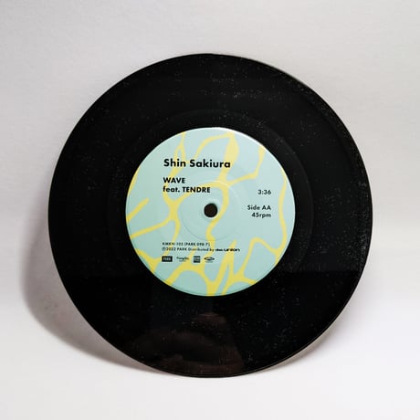 Shin Sakiura - 旅の途中 feat. Kan Sano / WAVE feat. TENDRE (7" Vinyl)