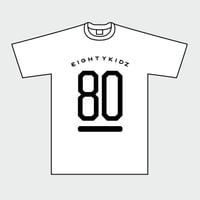 80KIDZ - ナンバー Tee (white)