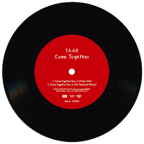 TAAR - Come Together (7" Vinyl)