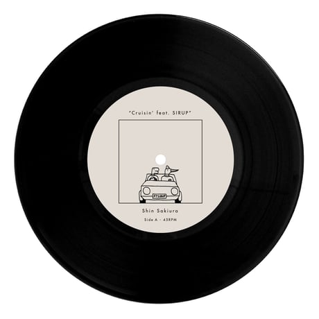 Shin Sakiura - Cruisin' feat. SIRUP (7" Vinyl)